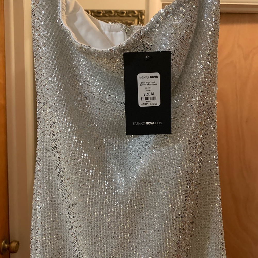 Beautiful shimmer dress perfect for New Year